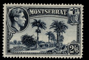 MONTSERRAT GVI SG109a, 2s 6d slate-blue, M MINT. Cat £27.