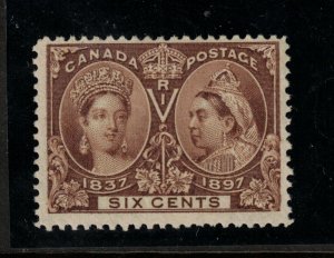 Canada #55 Mint Fine Never Hinged