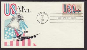 US C75 USA 1968 Cover Craft U/A FDC