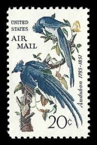 PCBstamps   US C 71 20c Columbia Jays, MNH, (4)