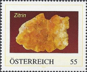 2006+ Austria Minerals, Citrine, Private Issue, low edition! Only 200!