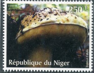 Niger 1999 MUSHROOMS FUNGI 1 value Perforated Mint (NH)