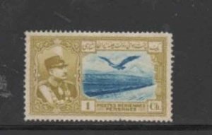 IRAN #C34  1930  1c  REAZZA SHAH PAHLAVI  & EAGLE  MINT VF NH