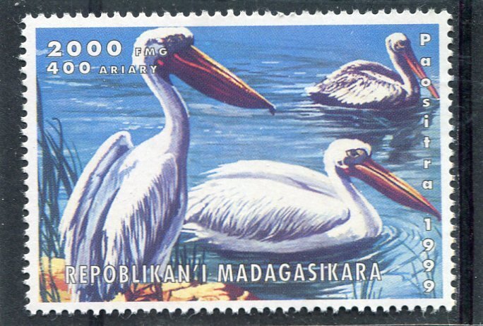 Malagasy 1999 BIRDS Stamp Perforated Mint (NH)