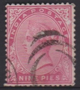 India Sc#37 Used