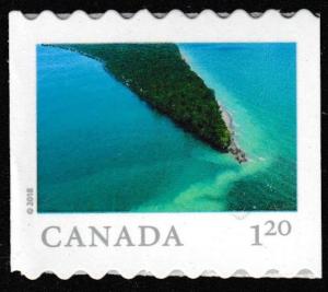 Canada 3067 Far & Wide Point Pelee National Park $1.20 coil single MNH 2018