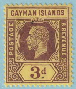 CAYMAN ISLANDS 37  MINT HINGED OG * NO FAULTS VERY FINE! - KGI