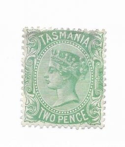 Tasmania #61 MH Thin - Stamp - CAT VALUE $9.00