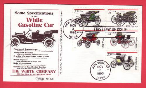 #3023a Antique Automobiles   - Eastern Cachet