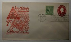 1950 American Stamp Dealers Association New York FDC Illustrated Cover