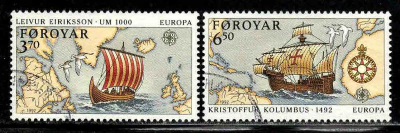 Faroe Islands  # 236-37  ~ Cplt Set 2 ~ Ucto, HMR ~ cv 3.10