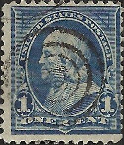 # 264 BLUE USED BEN FRANKLIN