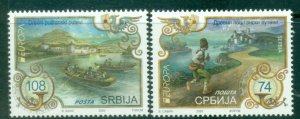 Serbia 2020 EUROPA Stamps - Ancient Postal Routes MUH