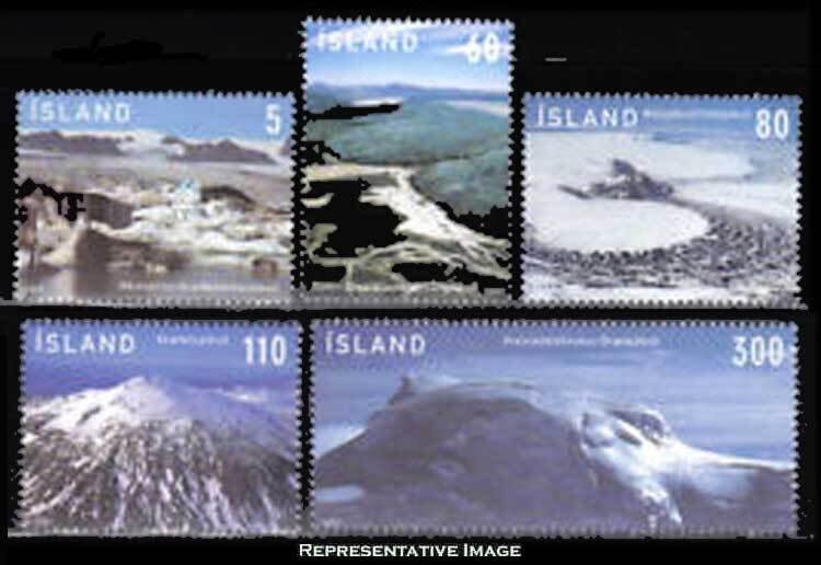 Iceland Scott 1105-1109 Mint never hinged.