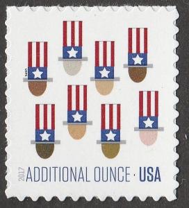 US 5174 Uncle Sam’s Hat additional ounce single MNH 2017