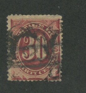 1891 United States Postage Due Stamp #J27 Used F/VF Postal Cancel