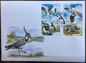Lithuania / Litouwen - Postfris/MNH - FDC Birds 2018