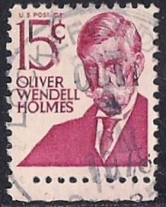 1288 15 cent O.W. Holmes VF used