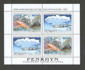 Cook Islands 1995 Sc 444 sheet of 2 MNH