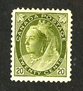 Canada #84 MINT No gum Faults