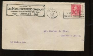 534 Schermack Used on Lee Manufacturing Chicago Corner Cover  MG1060