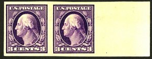 U.S. #345 MINT PAIR OG NH 