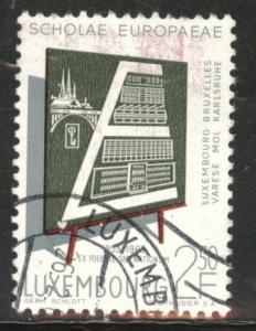 Luxembourg Scott 400 Used 1963 School stamp