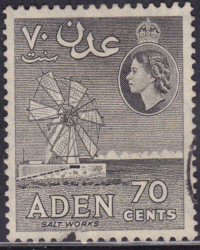 Aden 54a USED 1956 Salt Mill