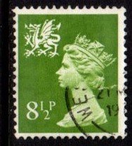 Wales - #WMMH11 Machin Queen Elizabeth II - Used