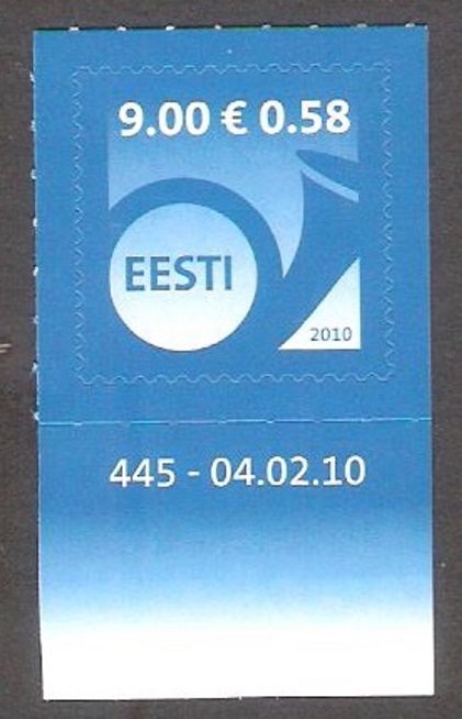 2010 Estonia 656 Post Horn 1,50 €
