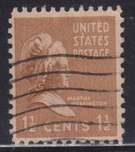 United States 805 Martha Washington 1938