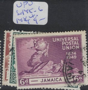 Jamaica UPU SG 145-6, 148 VFU (5feg)