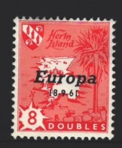 Herm Island 1961 MH