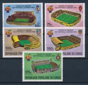 [43624] Congo Brazzaville 1980 Sports World Cup Soccer Football Spain MNH