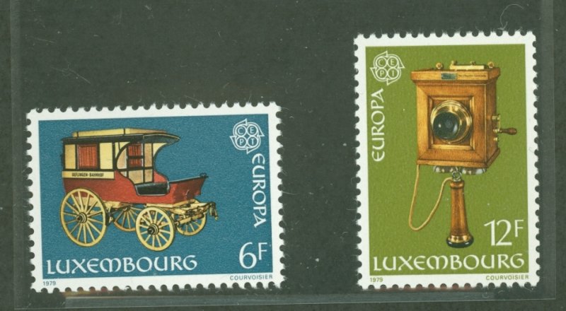 Luxembourg #624-625 Unused Single (Complete Set)