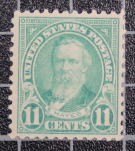 Scott 563 - 11 Cents Hayes -OG MH Nice Stamp - SCV - $1.25