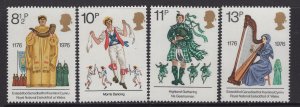 GREAT BRITAIN   790-793    MNH  SET