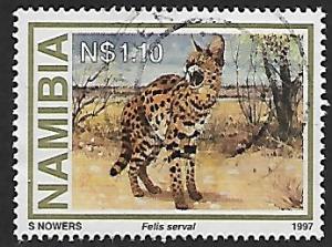 Namibia # 827 - Serval - used   [Kl.Zw]