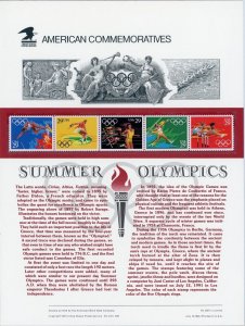 USPS - American Commemorative Panel 1991- #CP368 - Summer Olympics #2557a - Mint