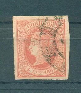 Spain sc# 62 used cat value $1.00