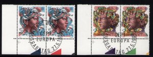 Switzerland 777-778 used stamps superb cancels EUROPA CEPT 1986 (2)