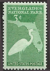 # 952 MINT NEVER HINGED EVERGLADES NATIONAL PARK