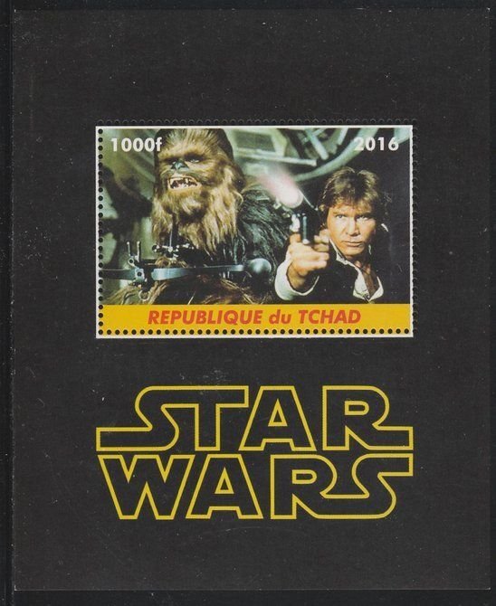 CHAD - 2016 - Star Wars - Perf Souv Sheet  - MNH - Private Issue