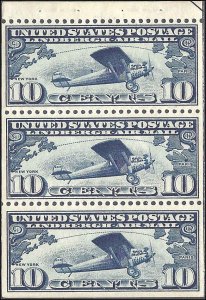 C10A Mint,OG,NH... Booklet Pane... SCV $115.00... VF/XF