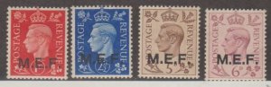 Great Britain Offices Abroad-Middle East Forces Scott #1-3-5-6 Stamps - Mint Set