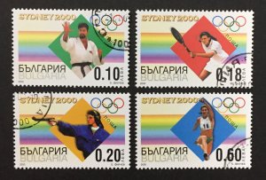 Bulgaria 2000 #4133-6, Olympics, Used/cto.