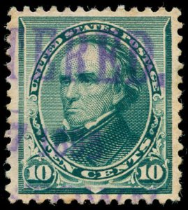 momen: US Stamps #226 Used PSE Graded XF-90