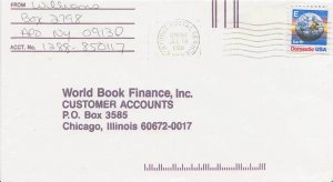 United States A.P.O.'s [25c] E Earth 1988 Air Force Postal Service, APO 09130...