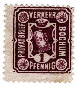 (I.B) Germany Local Post : Bochum Private Mail 1pf