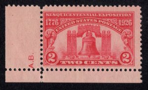 U.S. -  627 - With Siderographers Initials (A.B.) - Fine/Very Fine - NH